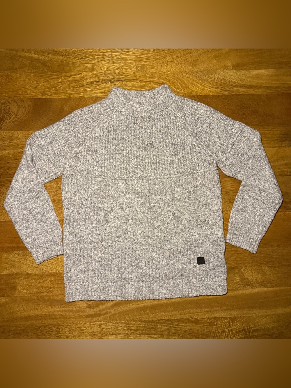 Zara Kids Collection Grey Knit Ribbed Sweater